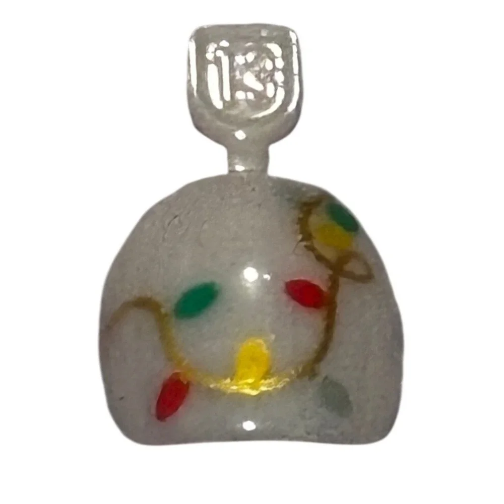 Olive & June Pressies Twinkle Lights Press On Nails Round XS/S Holiday Kids 32ct